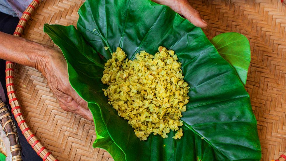arroz verde